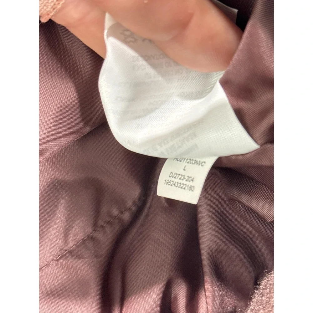 Jordan Jacket Mens Large Brown Tan Colorblock Fleece Pockets Full Zip DJ2735-204